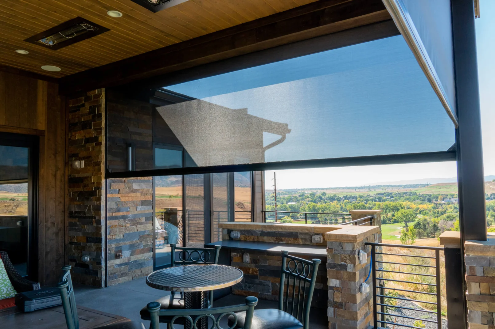 Large Wall Motorized Screen
